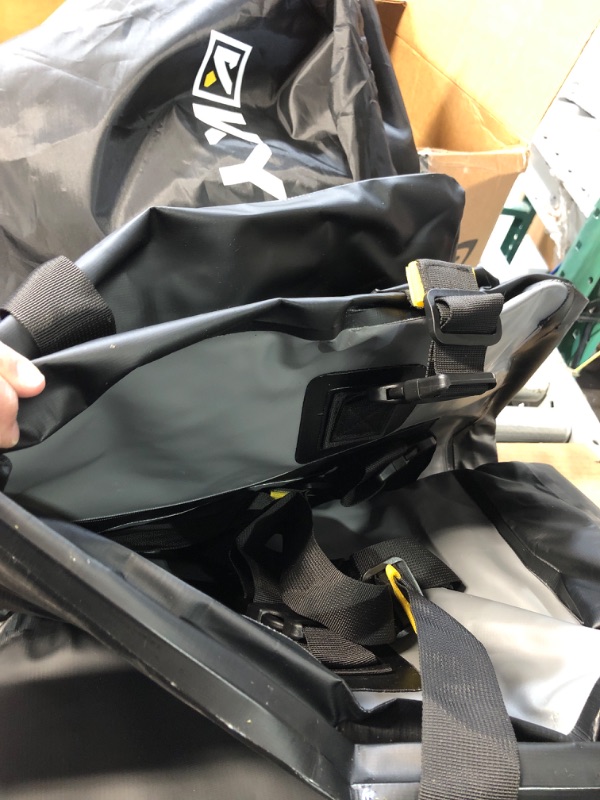 Photo 3 of KYX Car Roof Bag 18 Cu.ft for 6-10 Medium Suitcases, Rooftop Cargo