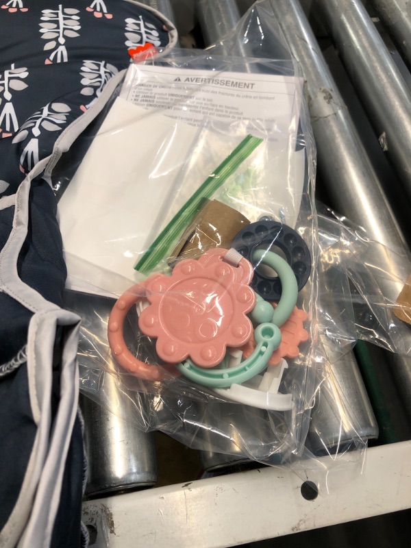 Photo 1 of *USED READ NOTES*Fisher-Price Sit-Me-Up Floor Seat with Tray - Navy Garden, Infant Chair