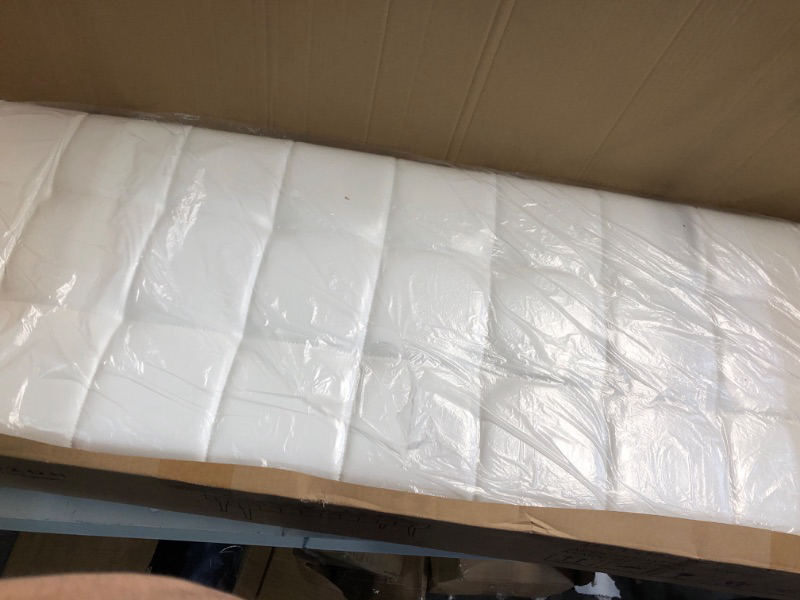 Photo 2 of APICIZON End of Bed Bench, White - 44.5" L x 15" W x 17.5" H