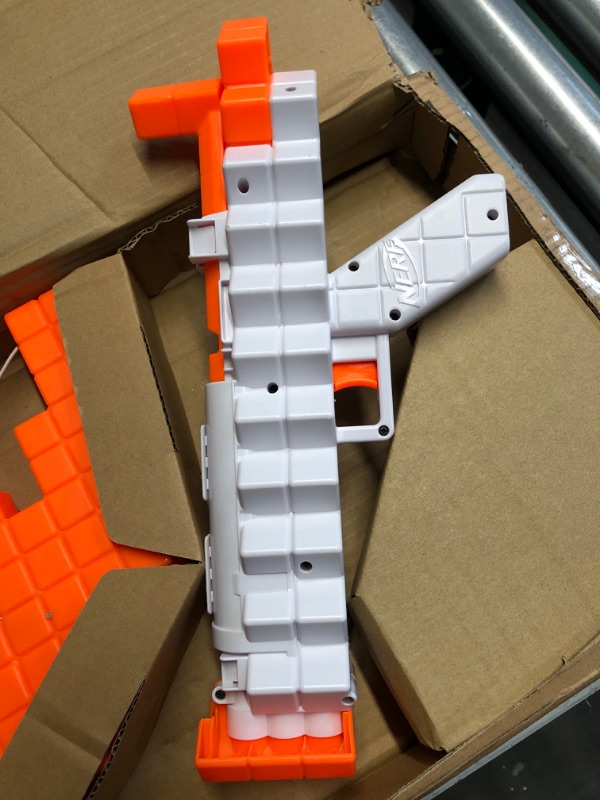 Photo 3 of NERF Minecraft Pillager's Crossbow, Includes 3 Elite Darts