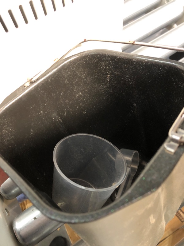 Photo 7 of **SIGNS OF HEAVY USE (SEE PHOTOS FOR REFERENCE)**
Amazon Basics 2 Pound Non-Stick Bread Making Machine, White