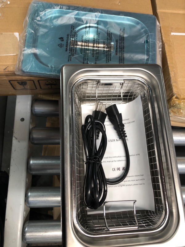Photo 3 of VEVOR Professional Ultrasonic Cleaner, Digital Timer & Heater, Stainless Steel Industrial Machine FOR PARTS