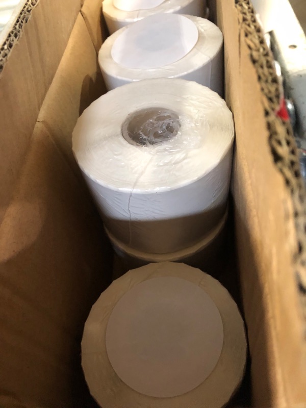 Photo 2 of Celestial Printing - 2.25” x 4” Direct Thermal Labels | 10 Rolls Case | 350 Labels per Roll | Perforated Shipping Labels | Compatible with Zebra, Rollo and Thermal Printers