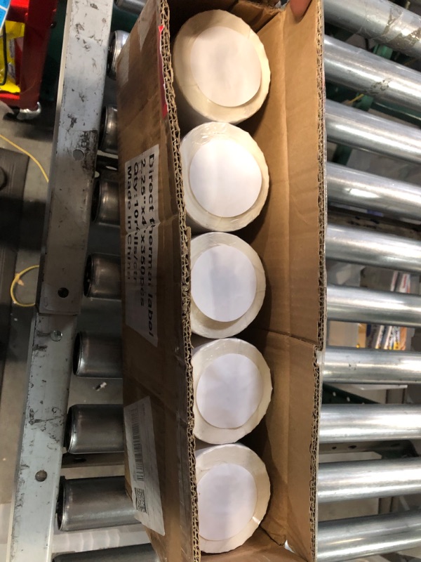 Photo 3 of Celestial Printing - 2.25” x 4” Direct Thermal Labels | 10 Rolls Case | 350 Labels per Roll | Perforated Shipping Labels | Compatible with Zebra, Rollo and Thermal Printers