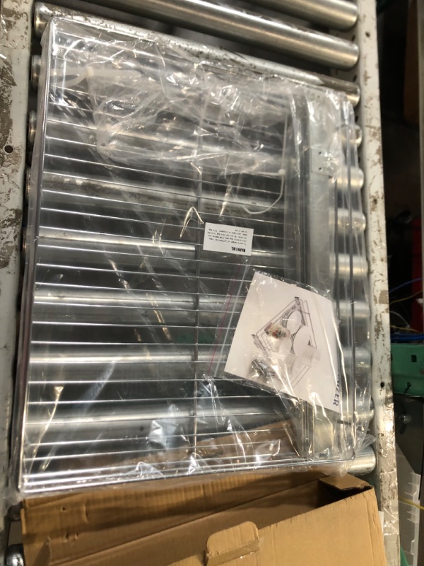 Photo 1 of **appears new**
G-TING Pull Out Cabinet Organizer,16.92" W x 20.98" D, 18inch Cabinet Opening Bright Silver 16.92" W x 20.98" 
