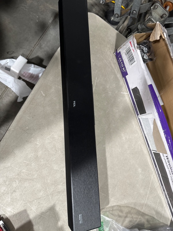 Photo 2 of TCL Alto R1 Roku TV Wireless 2.0 Channel Sound Bar for Roku TV, Bluetooth – TSR1-NA 31.5-inch, Black