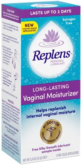 Photo 1 of (3 PACK) Replens Long-Lasting Vaginal Restores Vaginal Moisture Moisturizer