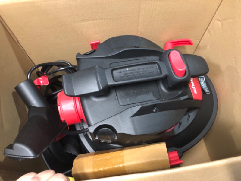 Photo 2 of ***USED - MISSING PARTS - SEE COMMENTS***
Shop-Vac 4-Gallons 5.5-HP Corded Wet/Dry Shop Vacuum with Accessories Included