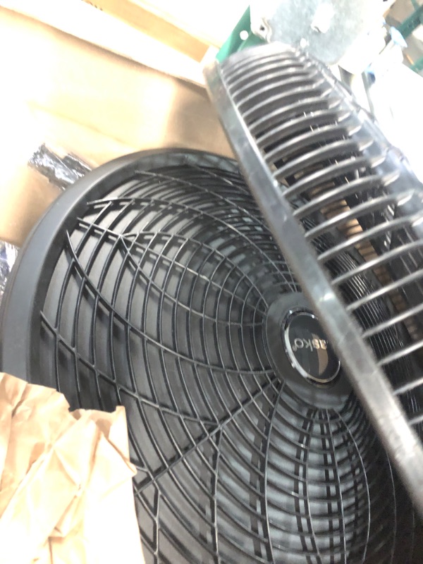 Photo 3 of (READ FULL POST) Lasko Elegance & Performance Pedestal Fan, 18 Inch, Black 1827 /parts only /