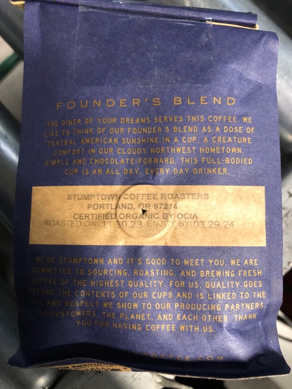 Photo 1 of Stumptown Coffee Roasters, Medium Roast Organic Whole Bean Coffee