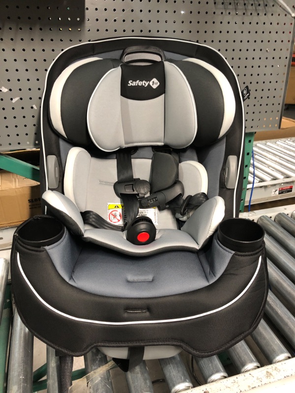 Photo 1 of (SIMILAR TO STOCK PHOTO) Safety 1st Grow and Go All-in-One Convertible Car Seat, Rear-facing 5-40 pounds, Forward-facing 22-65 pounds, and Belt-positioning booster 40-100 pounds, GREY 