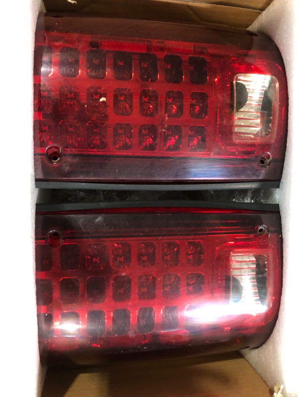 Photo 2 of IPCW LEDT-502CR Ruby Red LED Tail Lamp - Pair