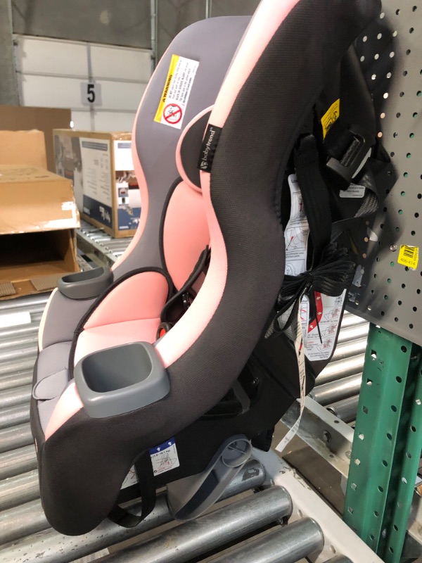 Photo 5 of Baby Trend Trooper 3-in-1 Convertible Car Seat, Quartz Pink