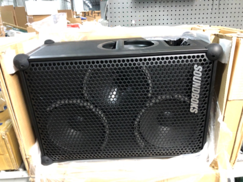 Photo 2 of ***USED - LIKELY MISSING PARTS - UNABLE TO VERIFY FUNCTIONALITY***
SOUNDBOKS (Gen.3, Black - Loudest Portable Bluetooth Performance Speaker 