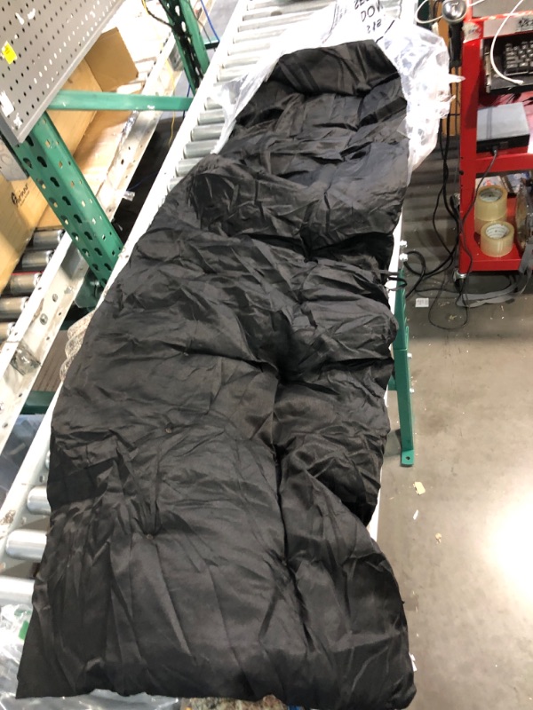 Photo 1 of 63x19 Inch Bench Swing Replacement Cushions,(Black,1 Pcs)