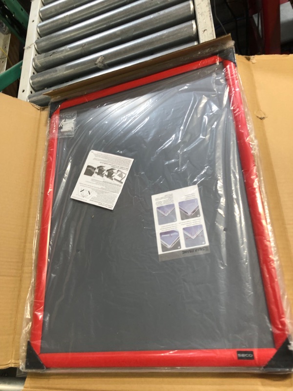 Photo 1 of 25mm Mitred Snap Frame, 18"x24", Red 