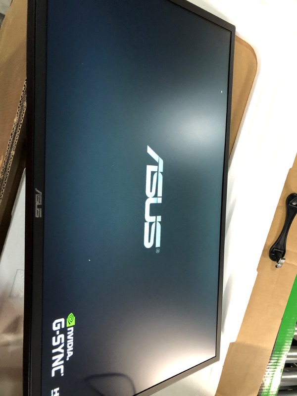 Photo 1 of ASUS VG248QG 24" G-SYNC Gaming Monitor 165Hz 1080p 0.5ms Eye Care with DP HDMI DVI,Black 24" 0.5ms 165Hz G-SYNC