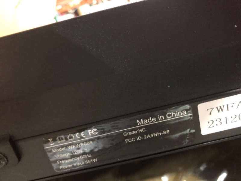 Photo 1 of ***USED - DIRTY - POWERS ON - UNABLE TO TEST FURTHER***
Walking Pad Treadmill with Incline, Standing Under Desk Treadmill 300lbs Capacity 2.5HP Cardio Training, Portable Easy to Use and Move, Works with ZWIFT KINOMAP WELLFIT Apps, No Subscription Fees Sma