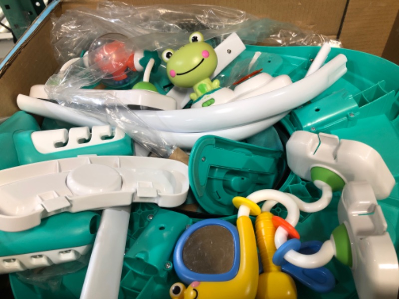 Photo 1 of Fisher-Price Baby Bouncer Rainforest Jumperoo Activity Center with Music Lights Sounds and Developmental Toys