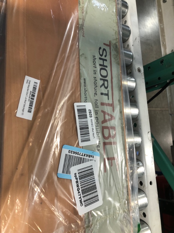 Photo 1 of SHORT TABLE Simple Setup Basic All-Purpose Use and Portability - Beach, Picnic, Camp, Or As A Gift - Non-Slated Basic Wood Table (Height 10”)