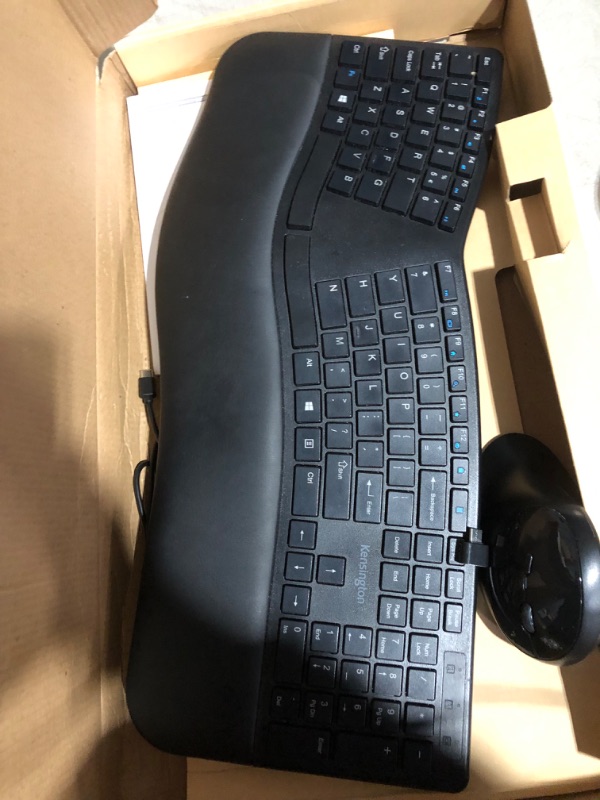 Photo 3 of MEETION Ergonomic Wireless Keyboard and Mouse,