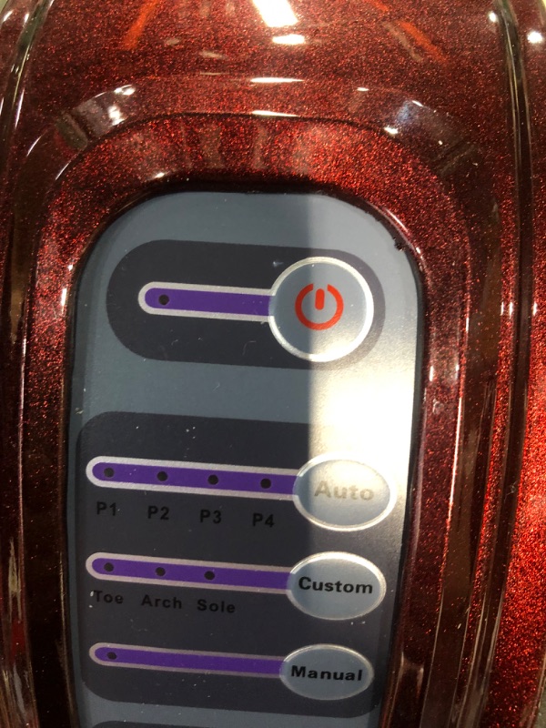 Photo 1 of ***USED - LIKELY MISSING PARTS - UNABLE TO VERIFY FUNCTIONALITY***
H&B Luxuries Shiatsu Kneading Rolling Foot Massager Personal Health Studio ZH-9902-red