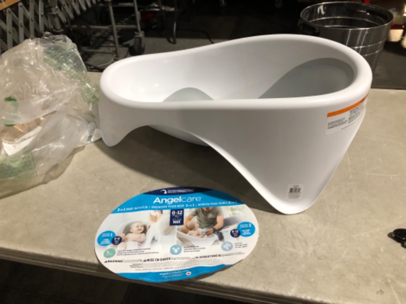 Photo 3 of Angelcare 2-in-1 Baby Bathtub | Ideal for Infants, Babies, and Newborns | 0-12 Months or Up to 26 Pounds