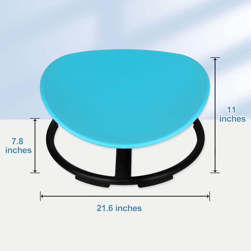Photo 1 of FERUERW Kids Swivel Chair, Blue