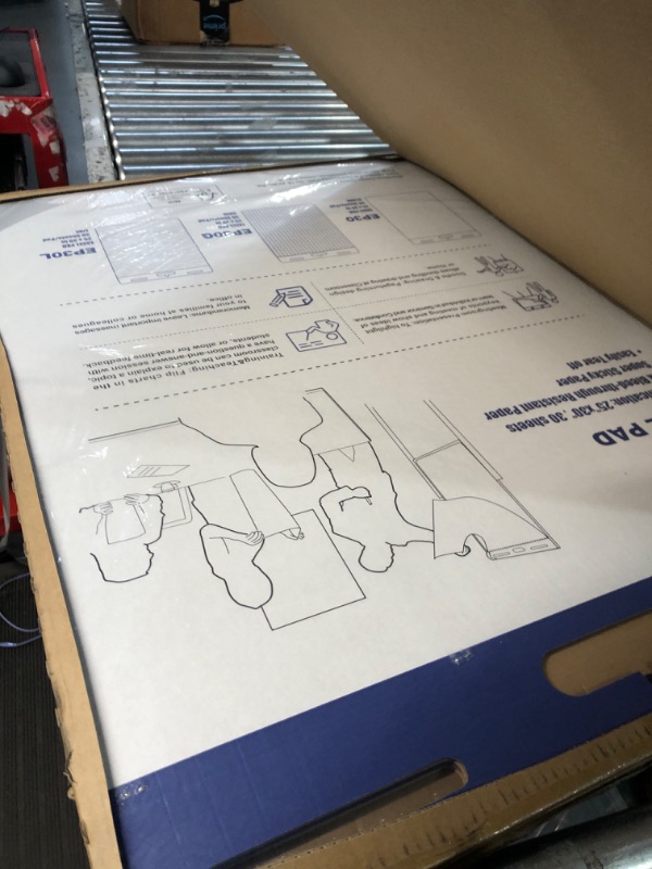 Photo 4 of Comix Sticky Easel Pad, 25 x 30 Inches Flip Chart Paper for Teachers, Large Self Stick Easel Paper for Office School Classroom Supplies