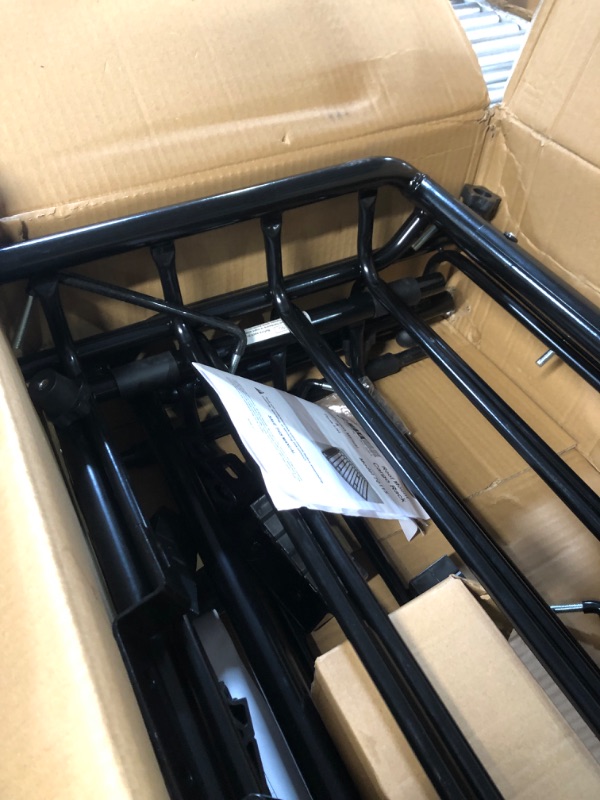 Photo 2 of MaxxHaul 70115 46" x 36" x 4-1/2" Roof Rack Rooftop Cargo Carrier Steel Basket, Car Top Luggage Holder for SUV and Pick Up Trucks