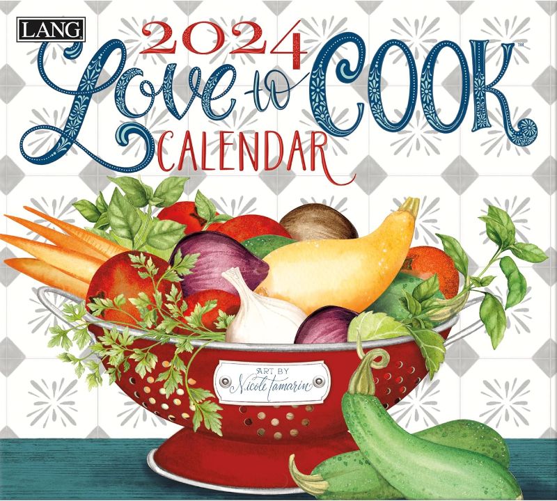 Photo 1 of *** NONREFUNDABLE *** LANG Love To Cook 2024 Wall Calendar (24991001928) (2 pack)