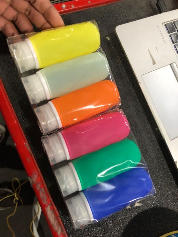 Photo 1 of *** NONREFUNDABLE *** FANERFUN Silicone Travel Bottles, 3oz (2 pack)