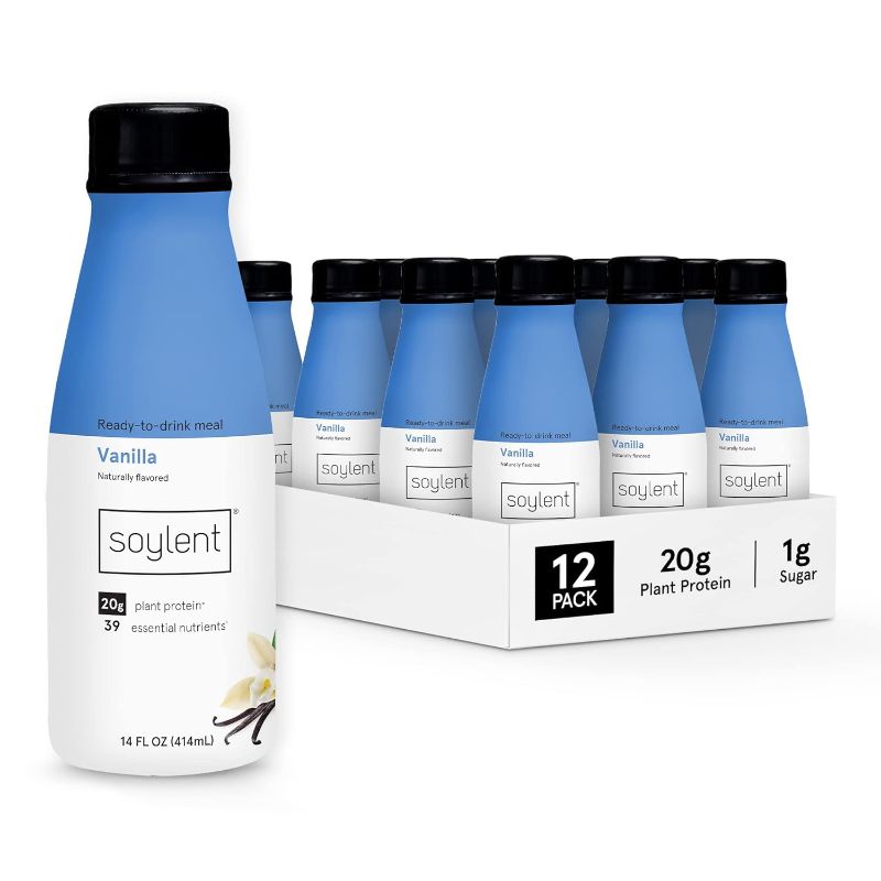 Photo 1 of *** NONREFUNDABLE *** Soylent Vanilla Meal Replacement Shake - 24 Pack Vanilla 11 Fl Oz