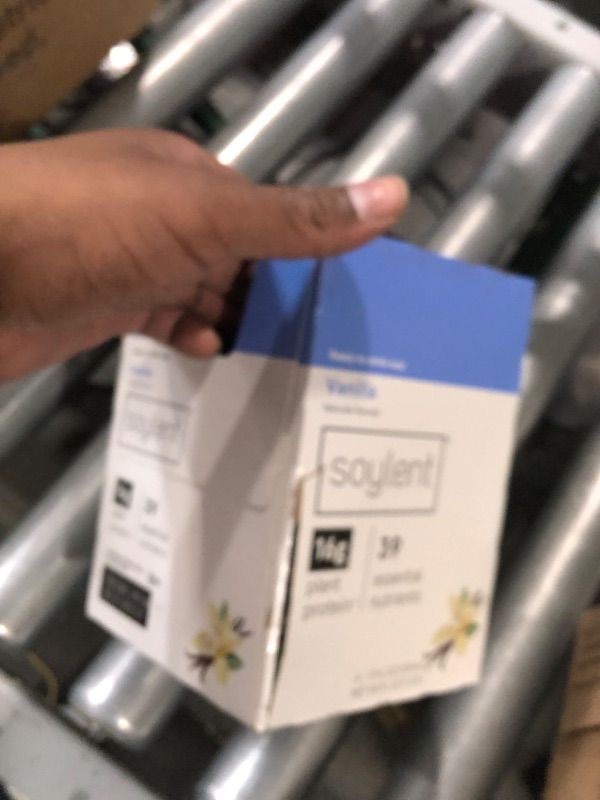 Photo 1 of *** NONREFUNDABLE E 02/06/24 *** Soylent Vanilla Meal Replacement Shake - 24 Pack Vanilla 11 Fl Oz