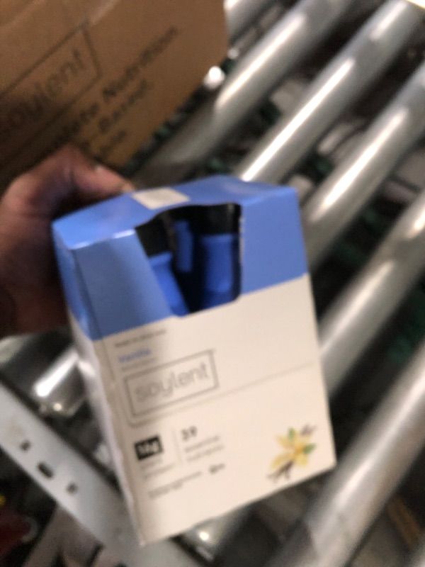 Photo 1 of *** NONREFUNDABLE E 02/06/24 *** Soylent Vanilla Meal Replacement Shake - 24 Pack Vanilla 11 Fl Oz