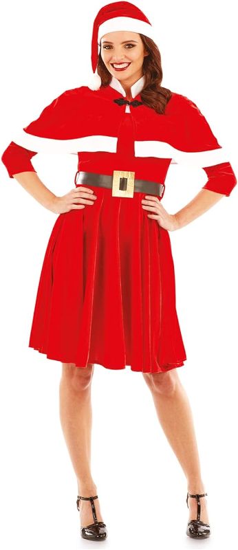 Photo 1 of *** STOCK IMAGE FOR REFERENCE ONLY ***
 Santa Costume Women Dress
