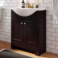 Photo 1 of ***SEE NOTES***
Style Selections Euro 24-in Espresso Single Sink Bathroom Vanity with White Cultured Marble Top
