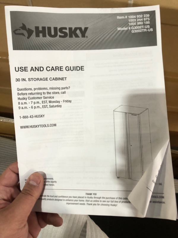 Photo 5 of ***NON REFUNDABLE***
**PARTS ONLY**
***SEE NOTES***
Ready-to-Assemble 24-Gauge Steel Freestanding Garage Cabinet in Black (30.5 in. W x 72 in. H x 18.3 in. D)
