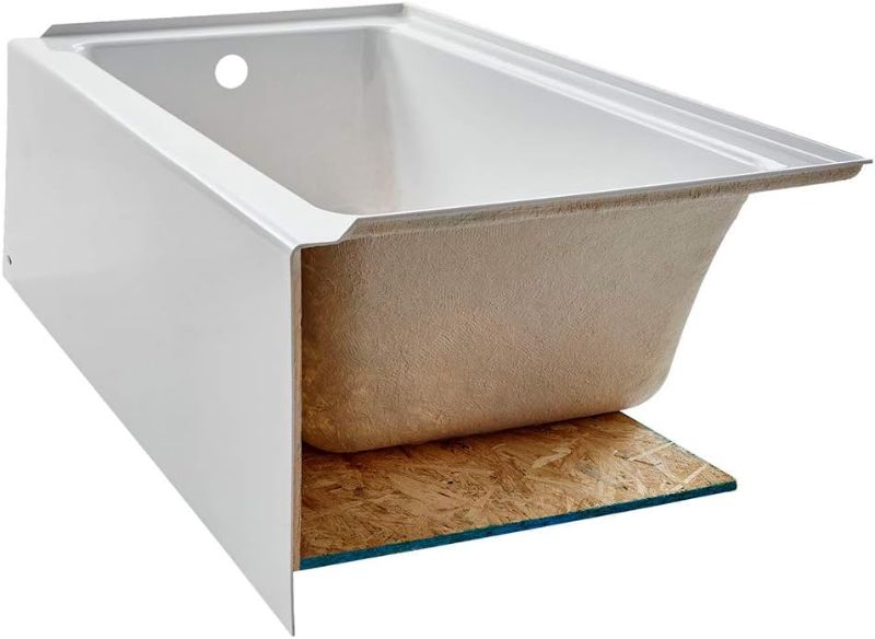 Photo 1 of ***SEE NOTES***
American Standard 2973202.011 Studio Integral Apron Bathtub Left Drain 60 in. x 30 in. Arctic White