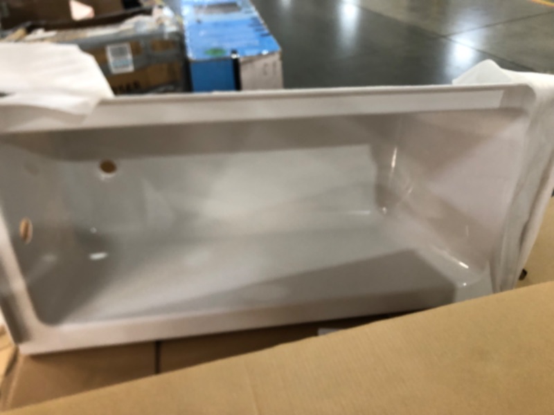 Photo 2 of ***SEE NOTES***
American Standard 2973202.011 Studio Integral Apron Bathtub Left Drain 60 in. x 30 in. Arctic White