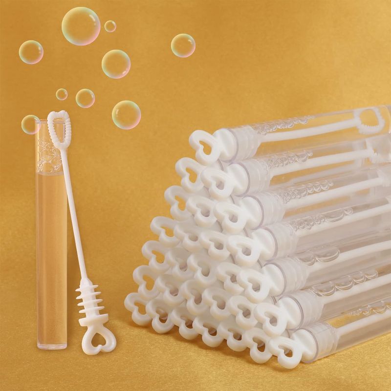 Photo 1 of **NON REFUNDABLE PACK OF 2**
Wedding Party Favors Mini Bubble Wands Tube Bulk Bubble Toys 32piece 