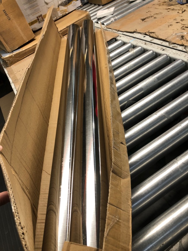 Photo 3 of *minor damage* T304 Stainless Steel 3 Inch Straight Pipe, Tubing Steel Straight Tube Piping 16 Gauge 4FT Long 3 Inch OD Tailpipe DIY Pipe, Pack of 2