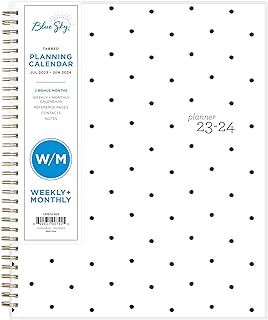 Photo 1 of Blue Sky 2023-2024 Academic Year Weekly and Monthly Student Planner, 8.5" x 11"