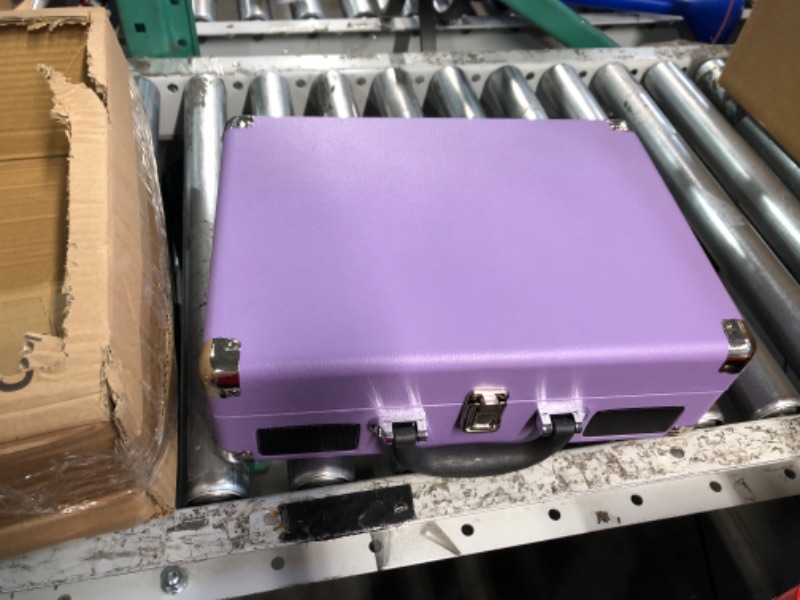 Photo 1 of SIMILAR TO STOCK PHOTO** PURPLE**
Retro Record Player 