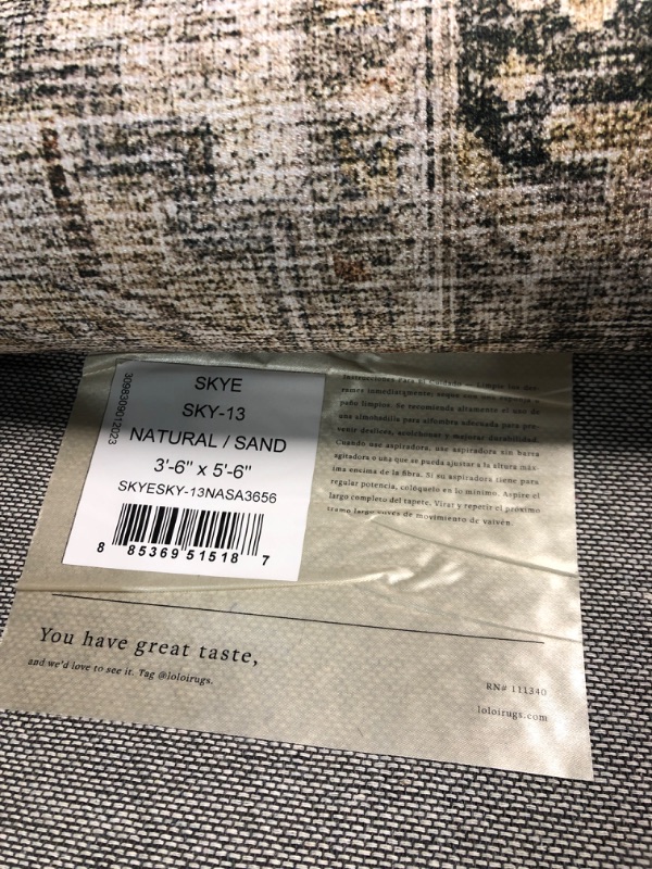 Photo 1 of * 3'6'' x 5'6'' * see all images *
Loloi Rugs Loloi II Skye SKY-13 Area Rug 