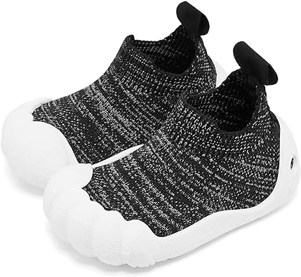 Photo 1 of Engtoy Toddler Sock Shoes Baby First Walking Shoes Boys Girls Slippers Kids Five Fingers Closed-Toe Slip On Sneaker
