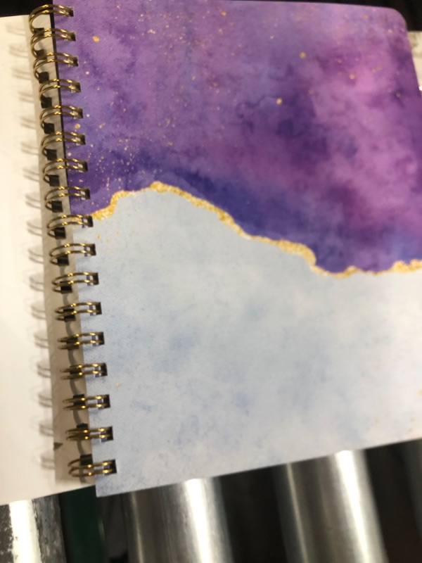 Photo 2 of 2024 Purple Annual Planner by Bright Day, 