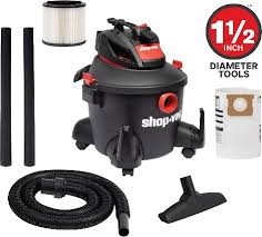 Photo 1 of **SEE NOTES** Shop-Vac 6-Gallons 3.5-HP Corded Wet/Dry Shop Vacuum with Accessories Included
