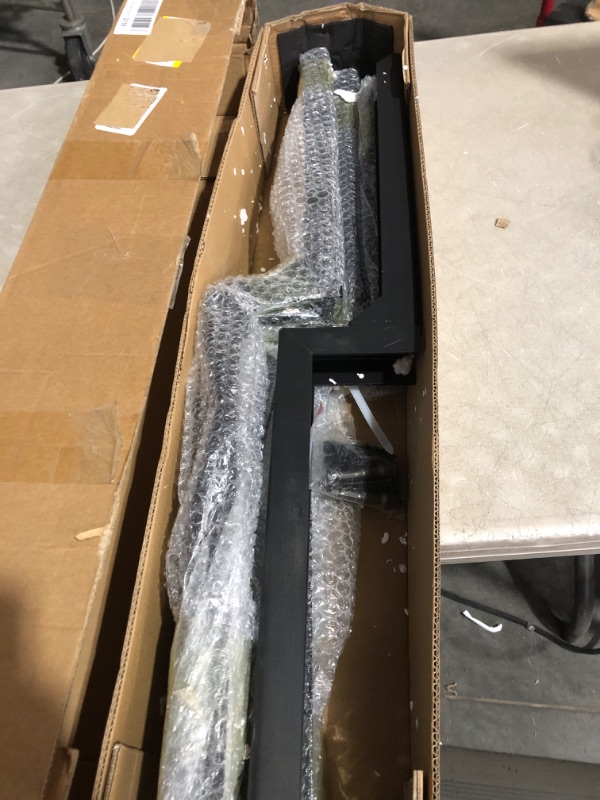 Photo 1 of Thicker Steel Fence Post Repair Kit, Anchors Ground Spikes, Thicker 33.62" x 11-Gauge 4 Pack/Black