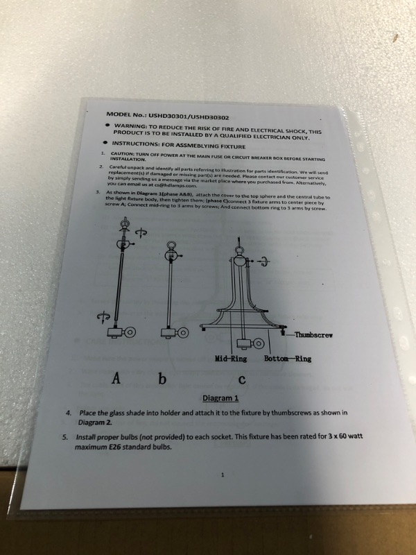 Photo 1 of WUZUPS Chandelier Rustic Farmhouse Industrial Round Ceiling Pendant LED